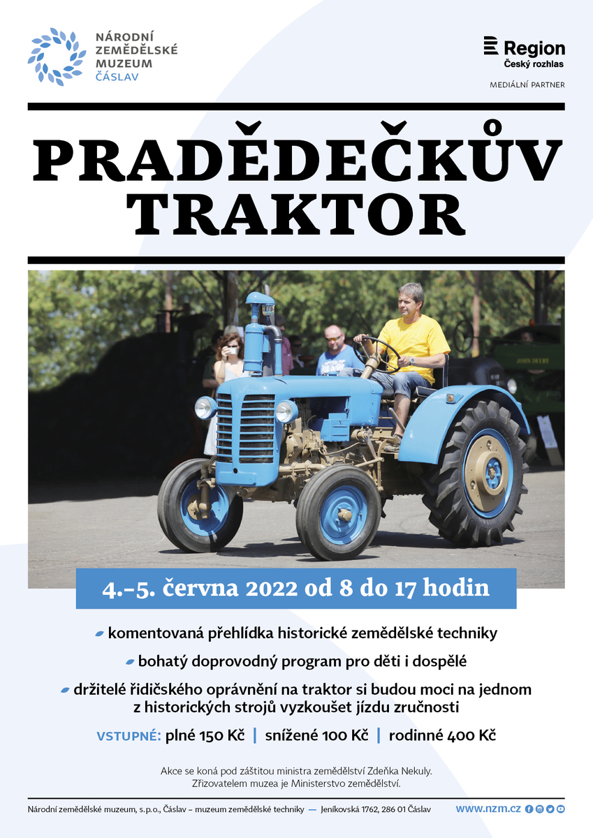 Pradědečkův traktor Čáslav