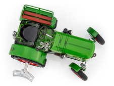 Fendt F 20 - plechový traktor na klíček