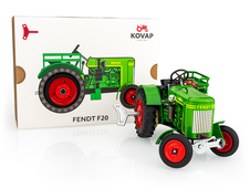 Fendt F 20 - plechový traktor na klíček