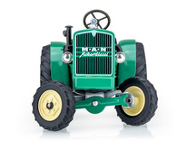 Traktor Man AS 325A plechová hračka na klíček Kovap