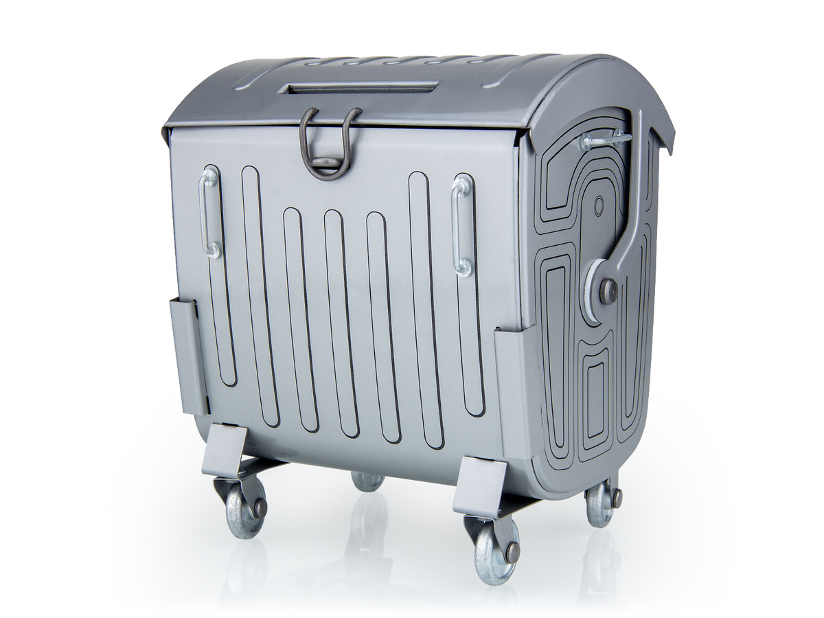 Pokladnička kontejner - kovový sběratelský model