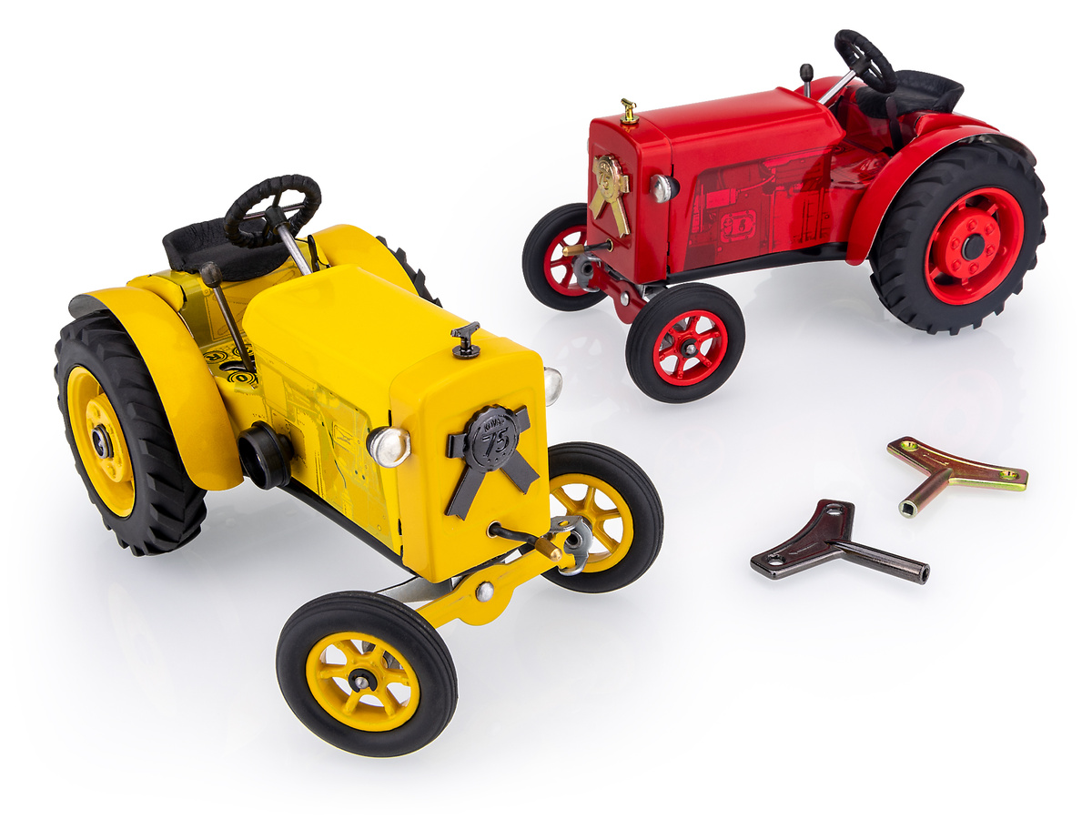 Blechspielzeug - Traktor Zubehör Heuwender von KOVAP 0400