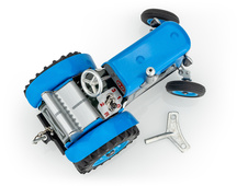  traktor ZETOR modrý – plastové disky kol