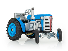 Traktor ZETOR SOLO modrý – plastové disky kol