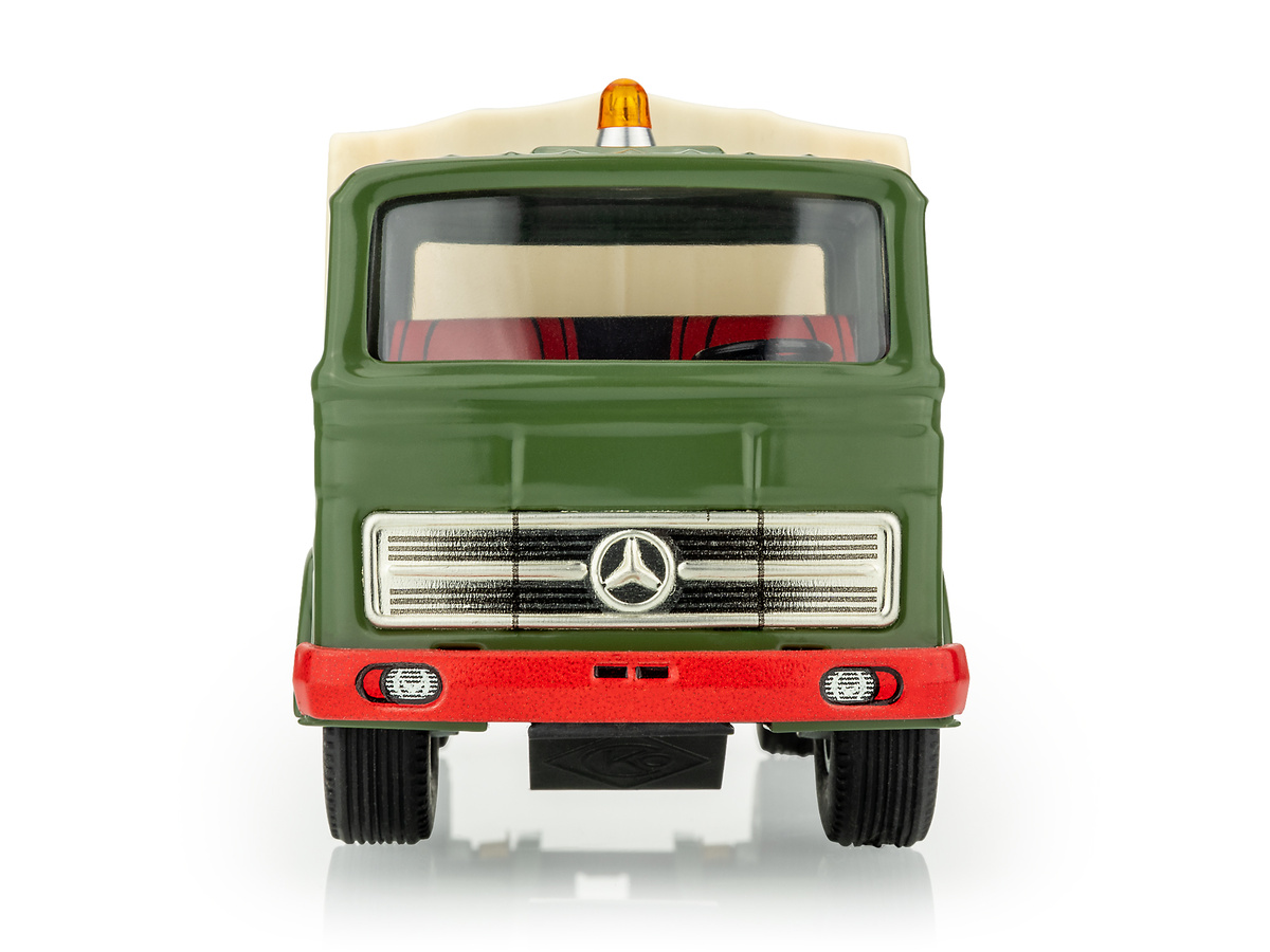 Mercedes military flatbed trailer