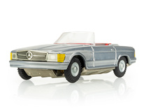 Mercedes Cabrio Silber