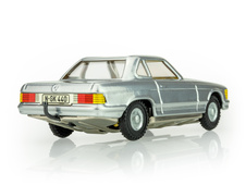 Mercedes coupe silber