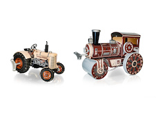 Traktor a válec Kovap 80 - stříbrná série