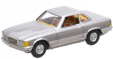 Mercedes coupe silber